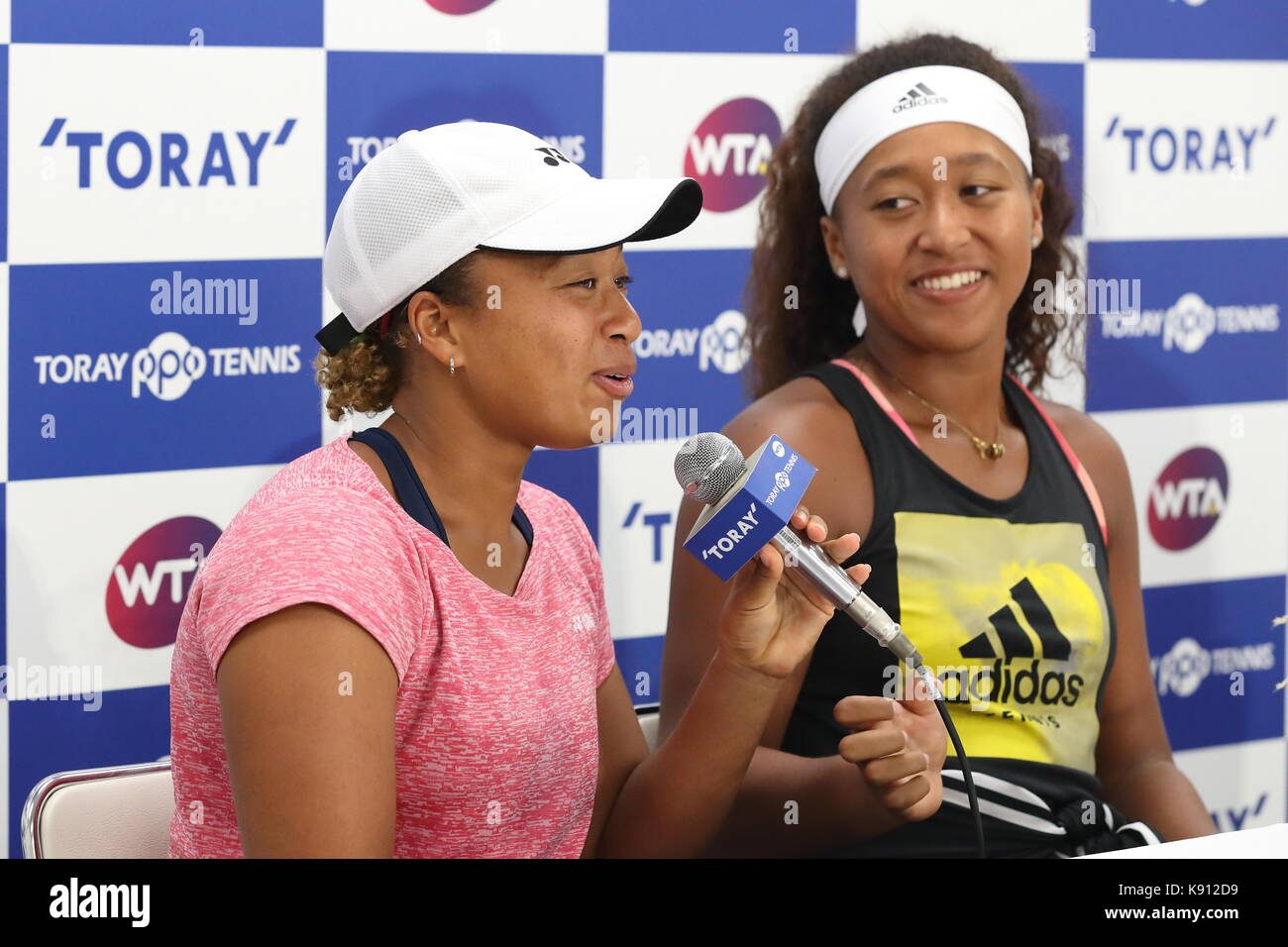 Le 20 septembre 2017. 20 sep, 2017. (L-r) mari Osaka, Osaka naomi (JPN