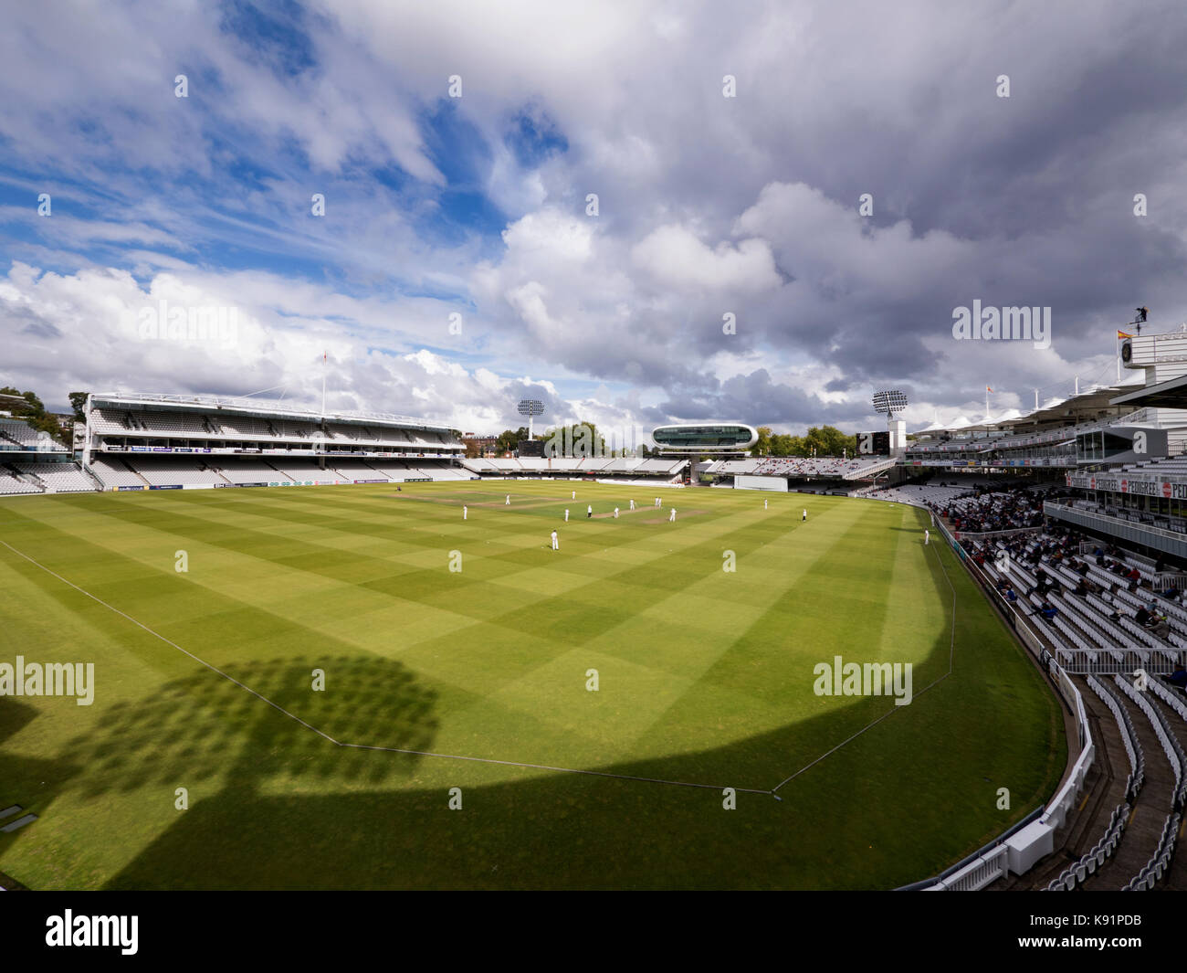Le Lords Cricket Ground, St John's Wood, Londres, Angleterre, Royaume-Uni Banque D'Images