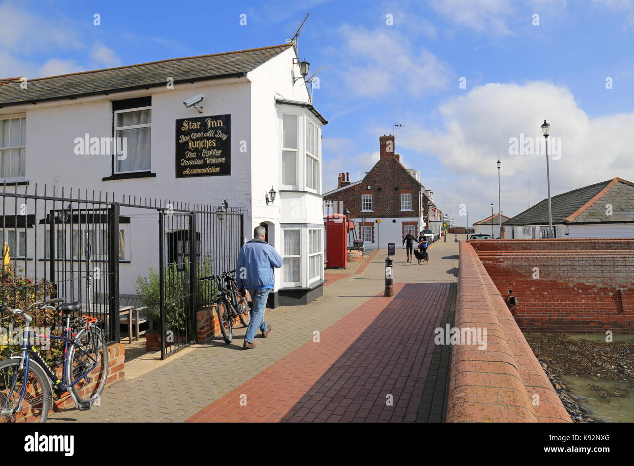 Star Inn, le quai, Burnham-on-Crouch, Maldon, Essex, Angleterre, Grande-Bretagne, Royaume-Uni, UK, Europe Banque D'Images