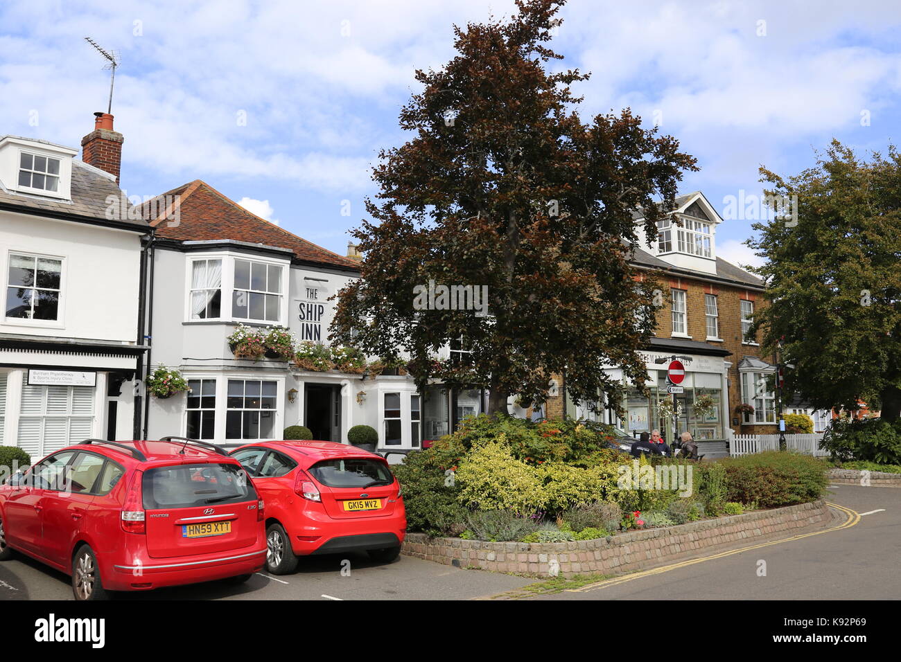 Ship Inn, High Street, Burnham-on-Crouch, Maldon, Essex, Angleterre, Grande-Bretagne, Royaume-Uni, UK, Europe Banque D'Images