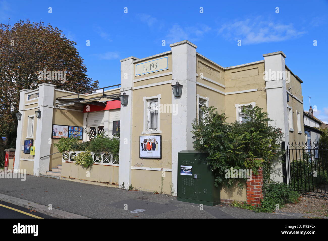 Cinéma Rio, Station Road, Burnham-on-Crouch, Maldon, Essex, Angleterre, Grande-Bretagne, Royaume-Uni, UK, Europe Banque D'Images