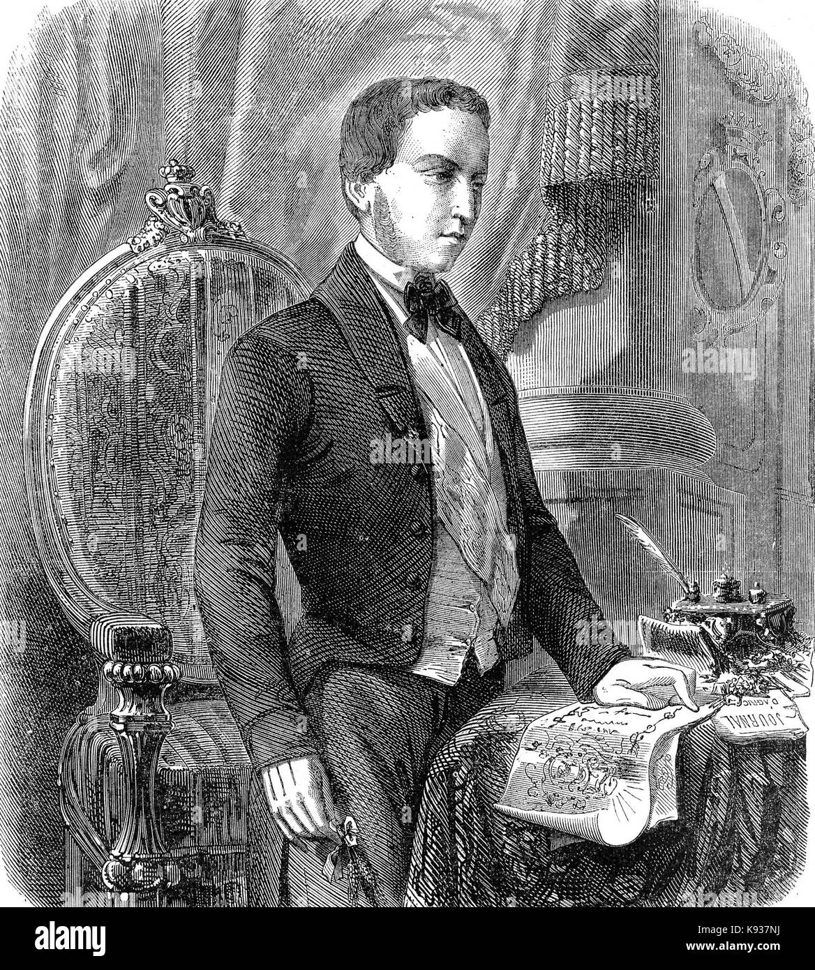 Le prince Philippe de Belgique, comte de Flandre TILN Banque D'Images