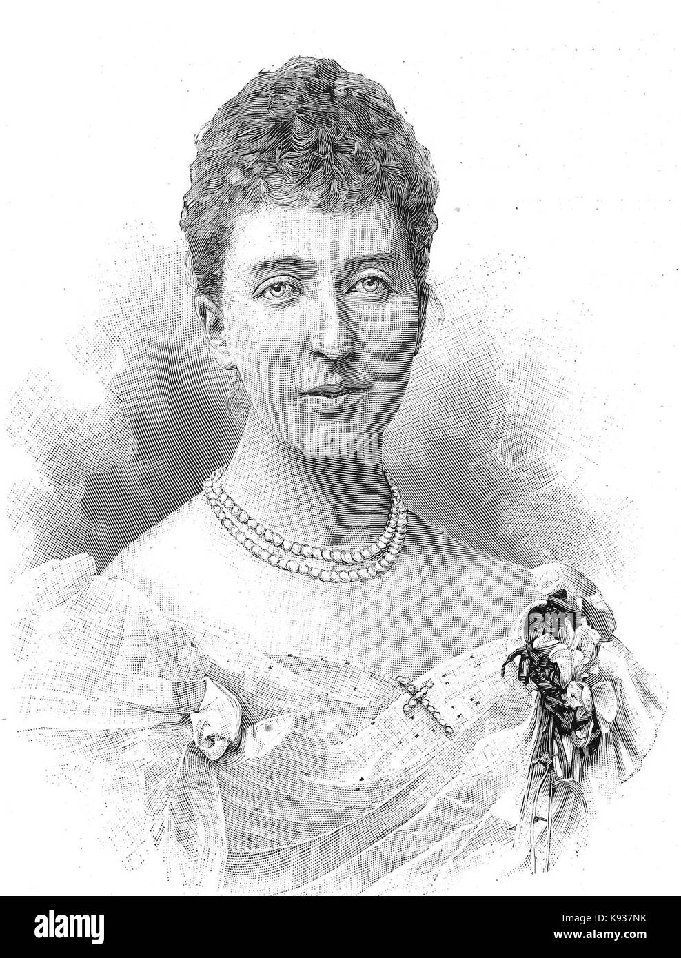 La princesse Henriette de Belgique Banque D'Images