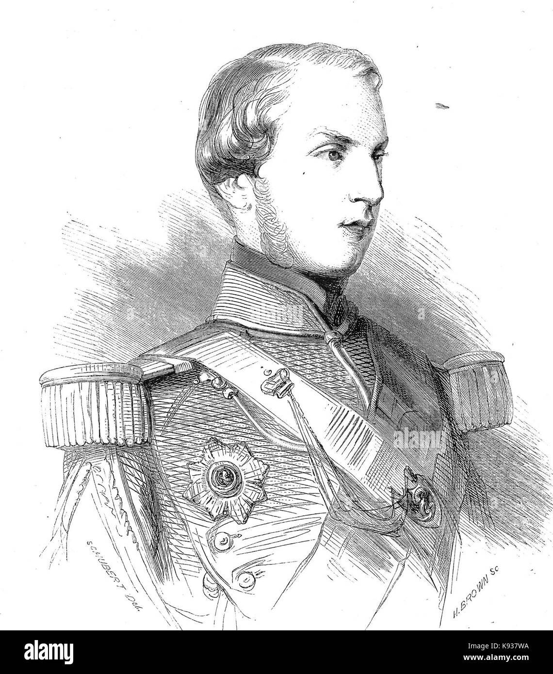 Le prince Philippe de Belgique, comte de Flandre Schubert Banque D'Images