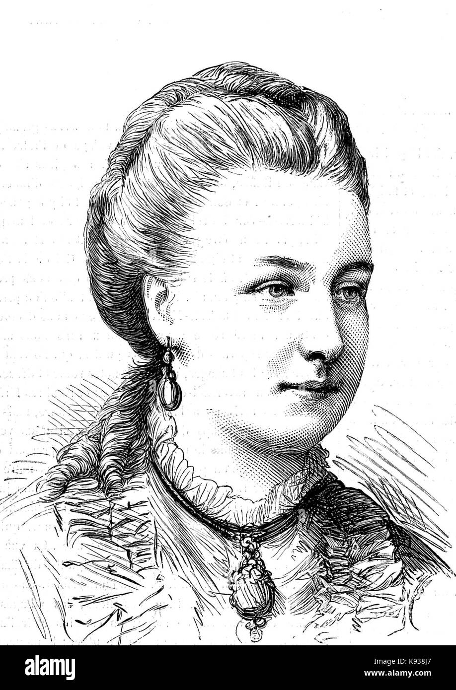 La princesse Louise de Belgique Banque D'Images