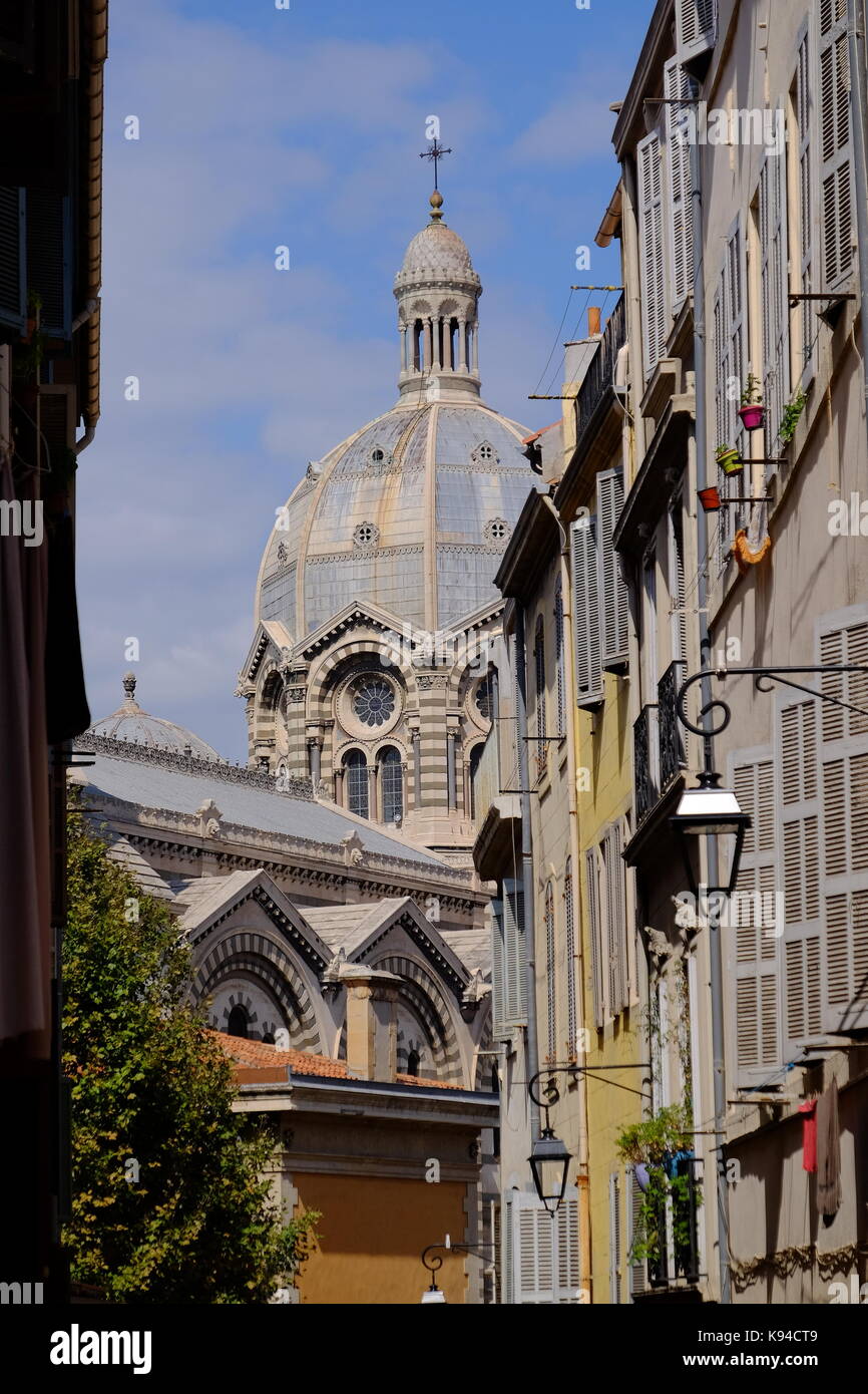 La Cathedrale de La Major, Marseille,provence,France. Banque D'Images