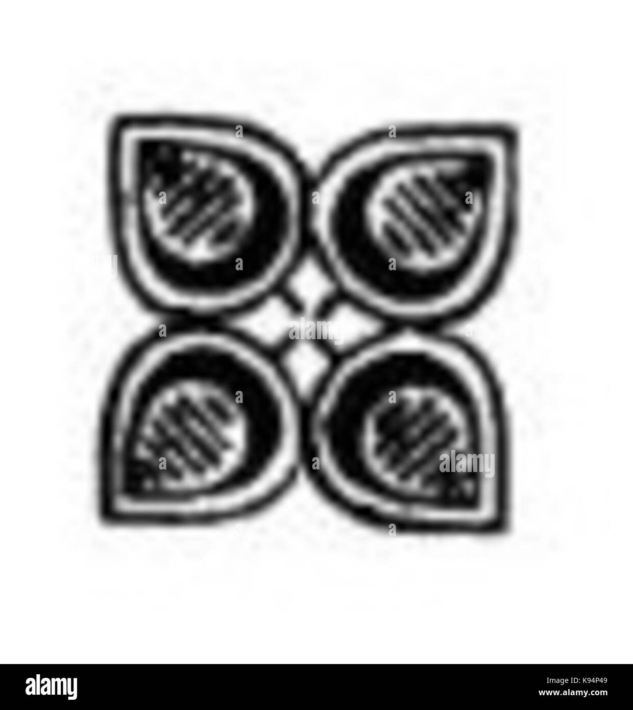 Volume Mozzoni Logo Banque D'Images