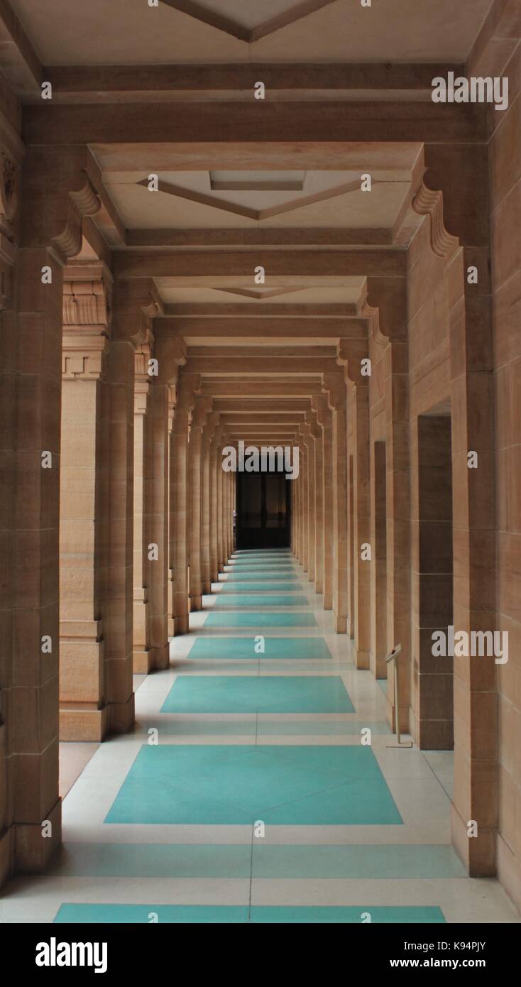 Les couloirs en Inde Banque D'Images