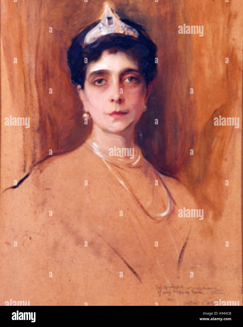 Laszlo Princess Nicolas de Grèce Banque D'Images