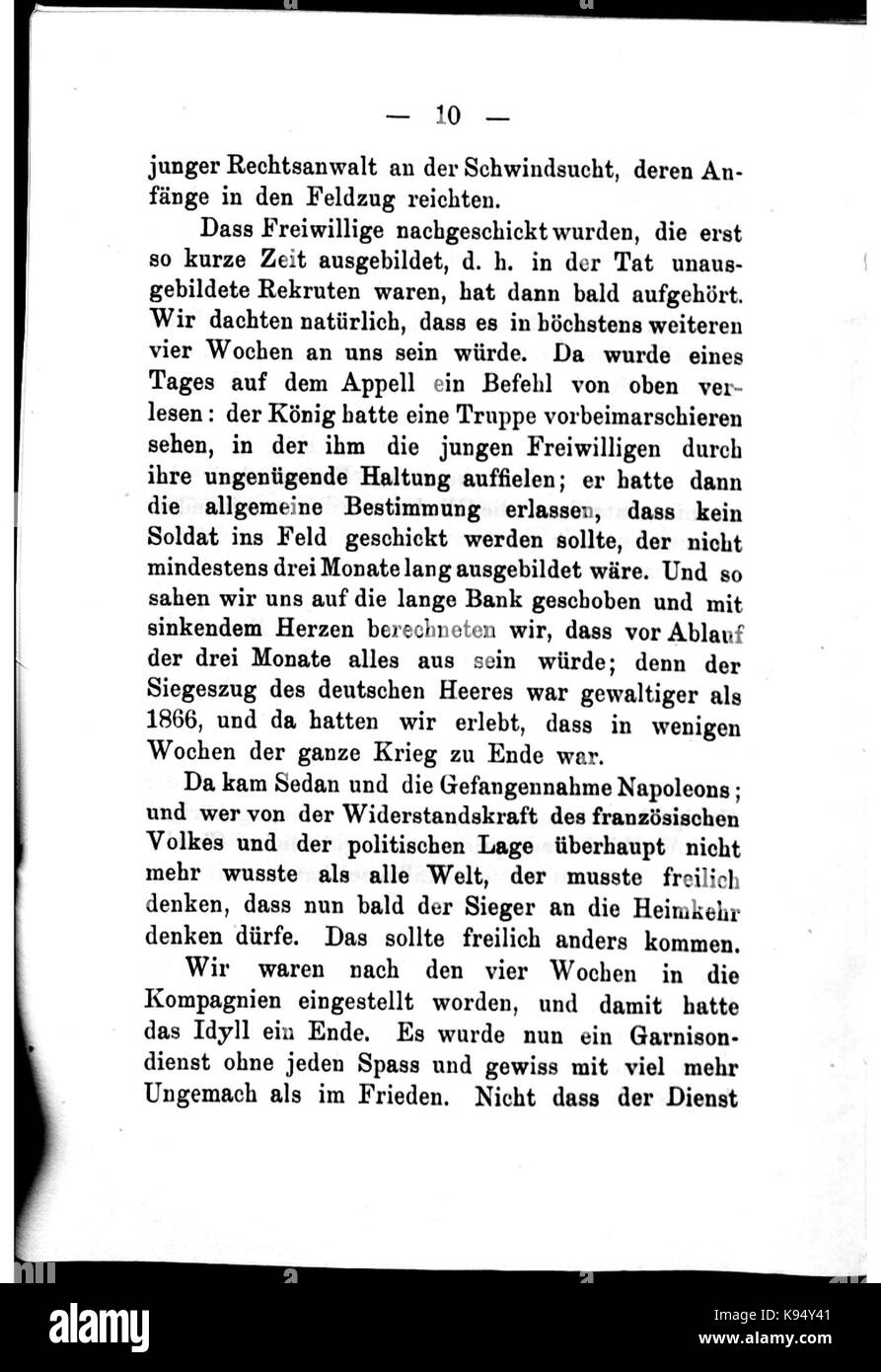 Leo Kriegserinnerungen 10 Banque D'Images