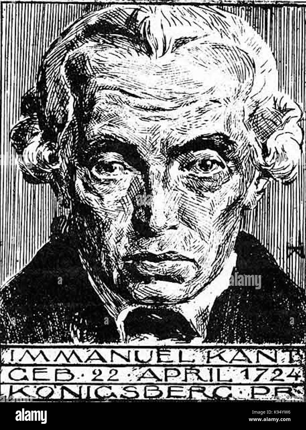 Kant Wolff Banque D'Images