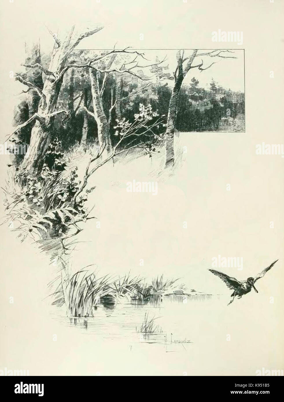 La chasse du Kutepov V.1 page 024 détail Banque D'Images