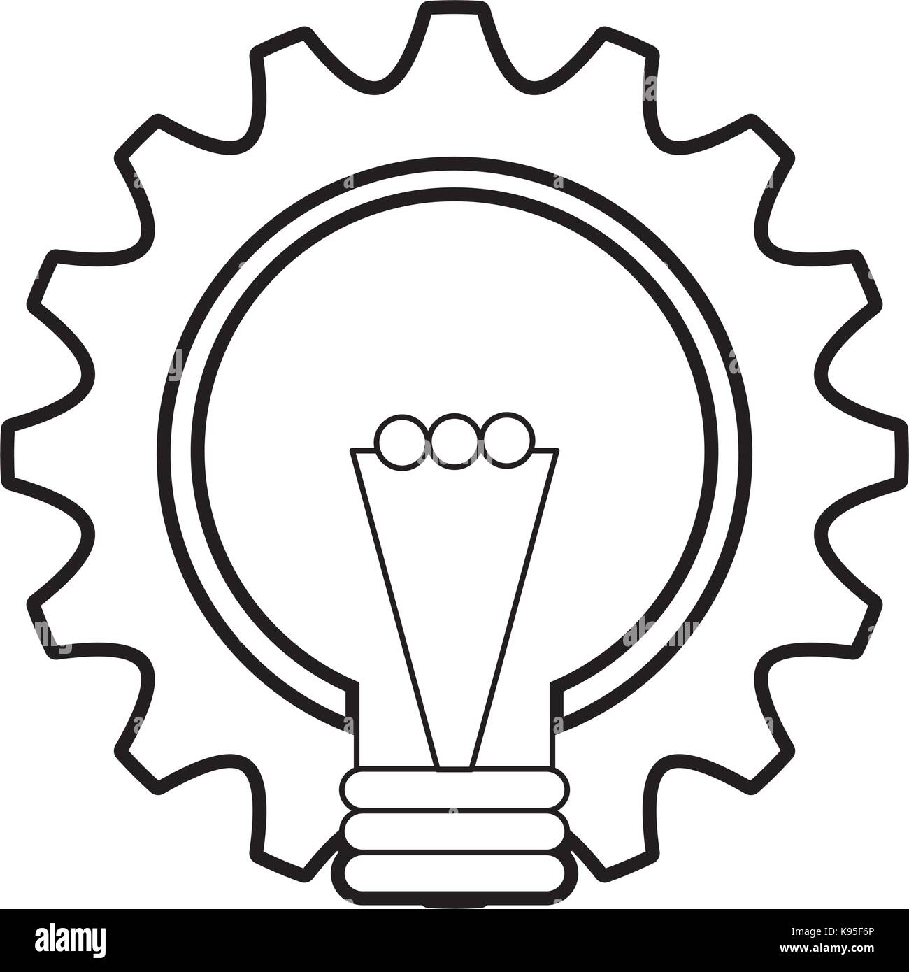 La créativité d'affaires la solution d'équipe concept innovation Illustration de Vecteur