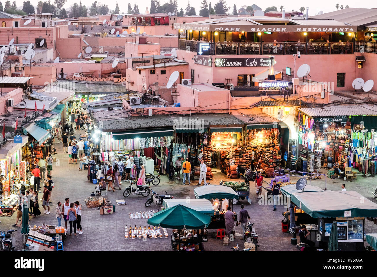 Marrakech et le Maroc plus Banque D'Images