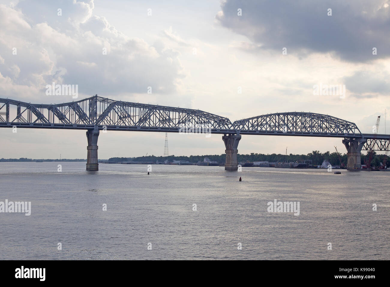Huey p long bridge Banque D'Images