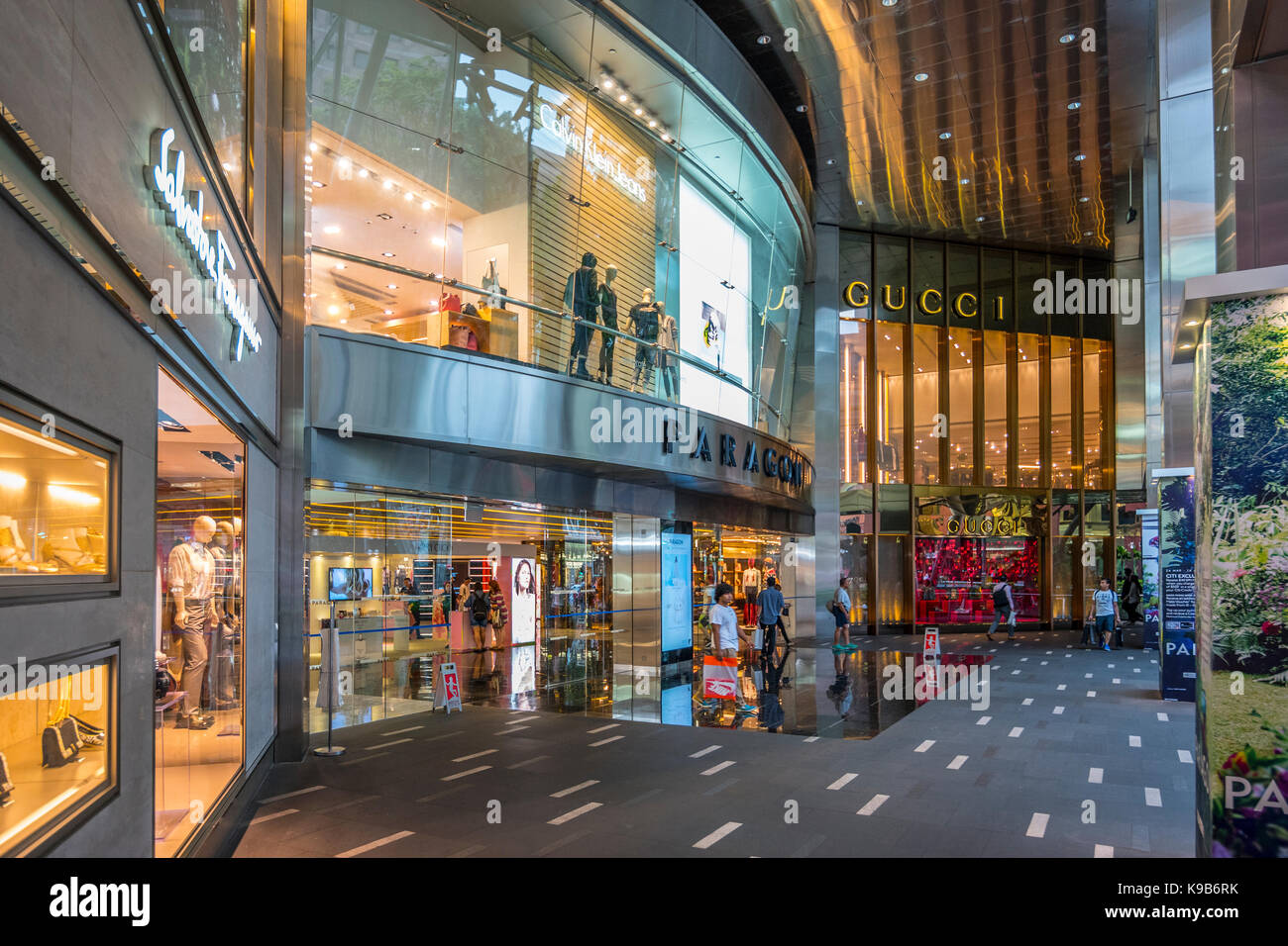 Paragon Shopping Centre, Singapour Banque D'Images