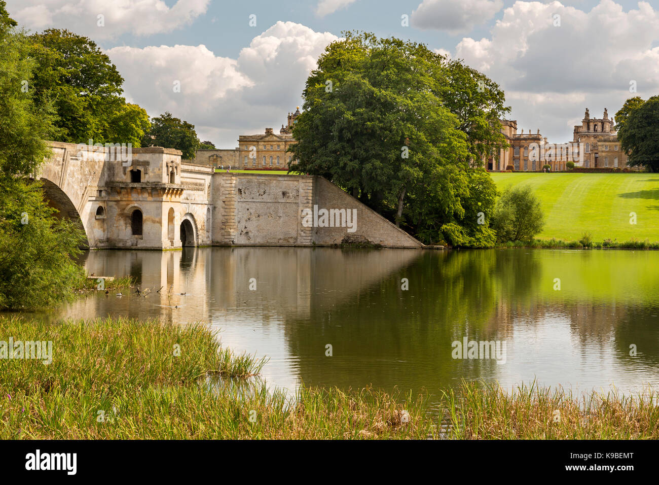 Le Palais de Blenheim Oxfordshire England Banque D'Images