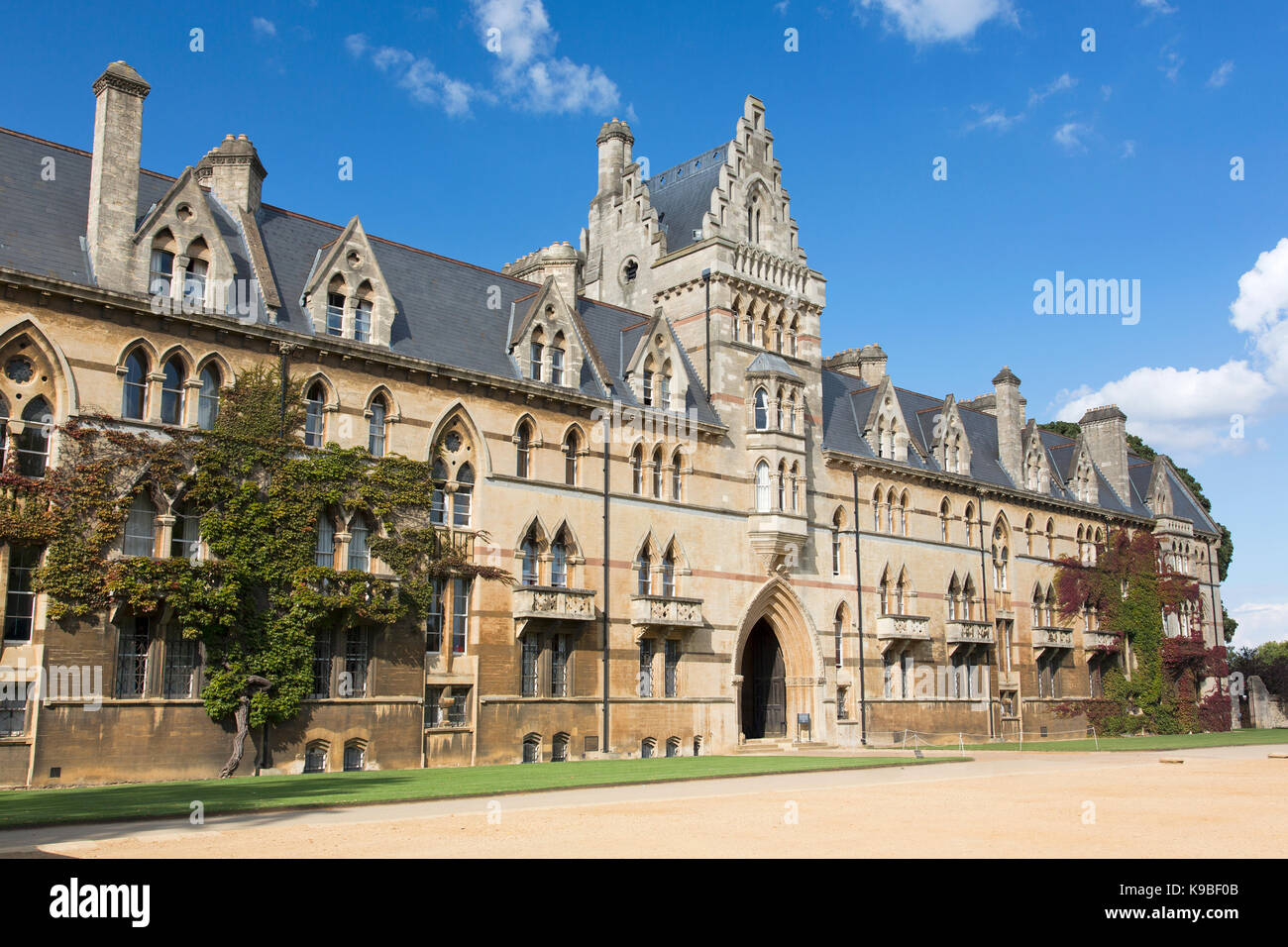 Christ Church College Oxford Oxfordshire England Banque D'Images