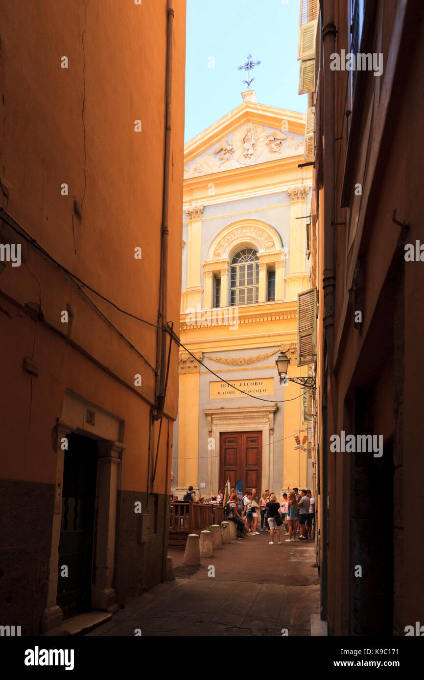 L'Église SaintJacqueslemajeur de Nice, dans la vieille ville