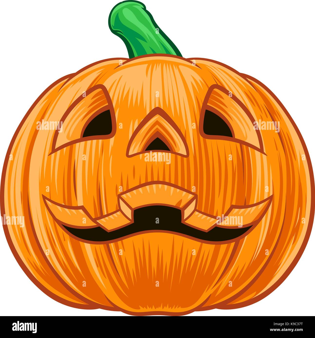 Halloween citrouille illustration Illustration de Vecteur