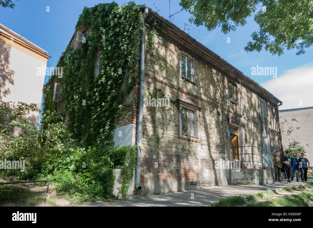 Vieille maison, Czwartek, Lublin, Pologne Banque D'Images