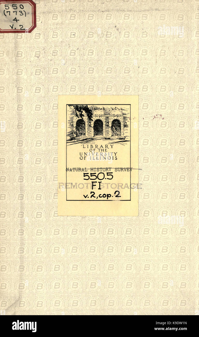 Nouveau crinoïdes de la région de Chicago BHL2821845 Banque D'Images