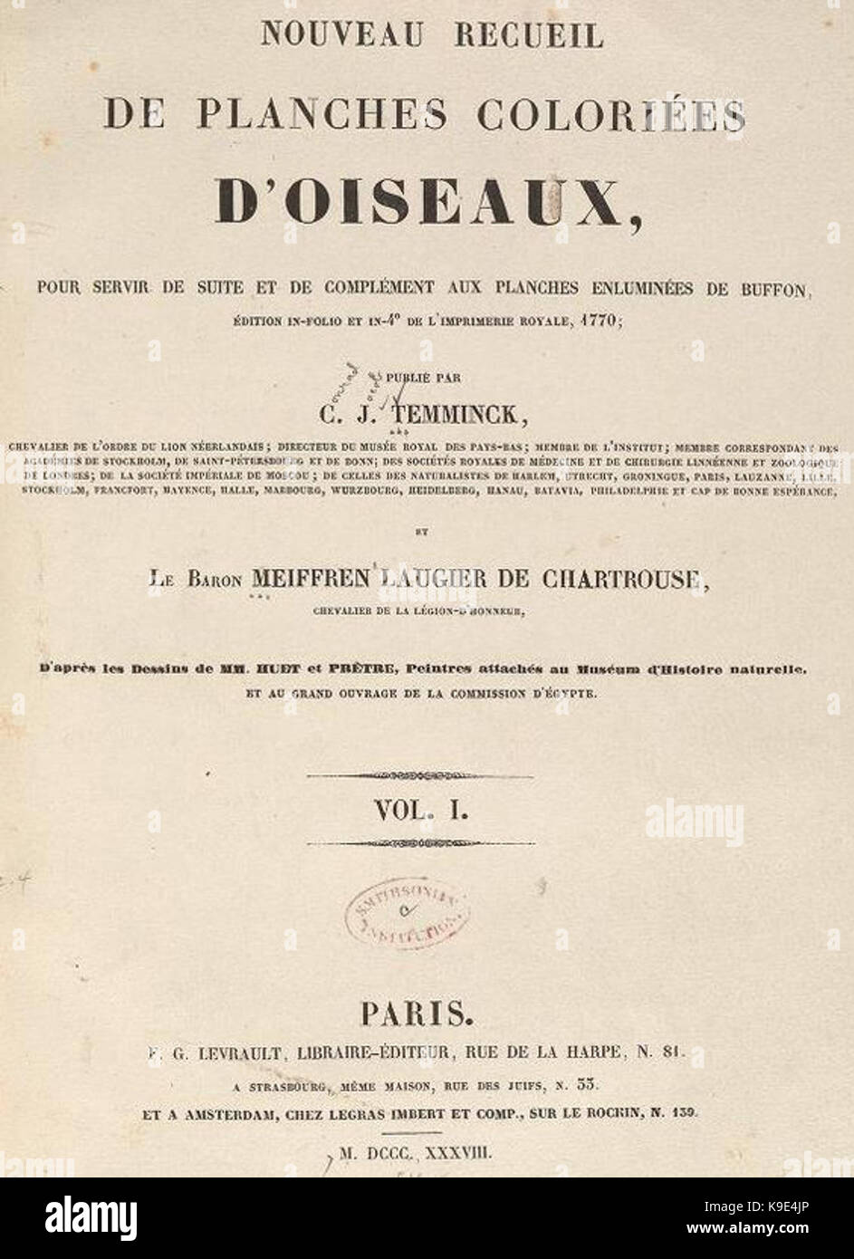 Nouveau recueil de planches Banque D'Images