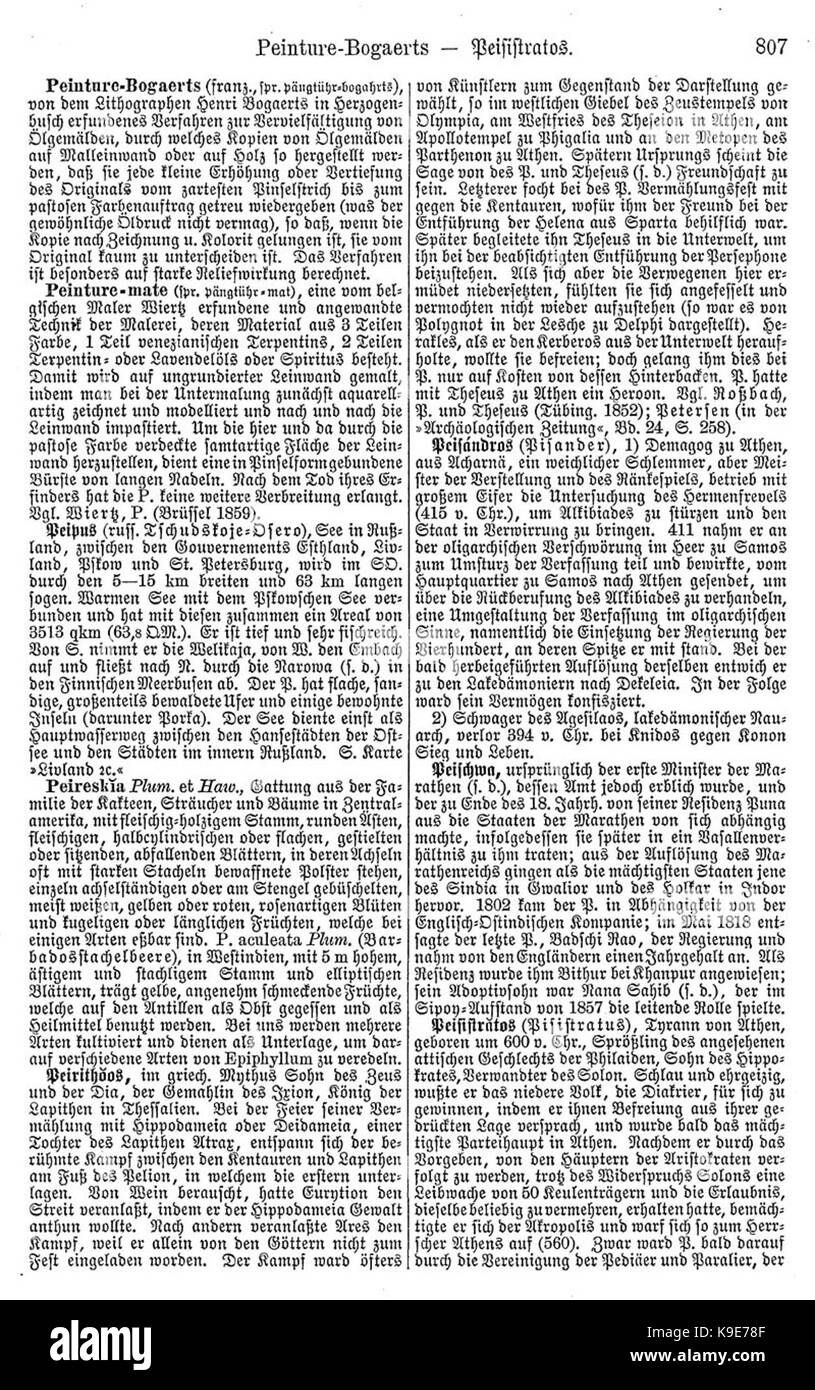 Meyers b12 s0807 Banque D'Images