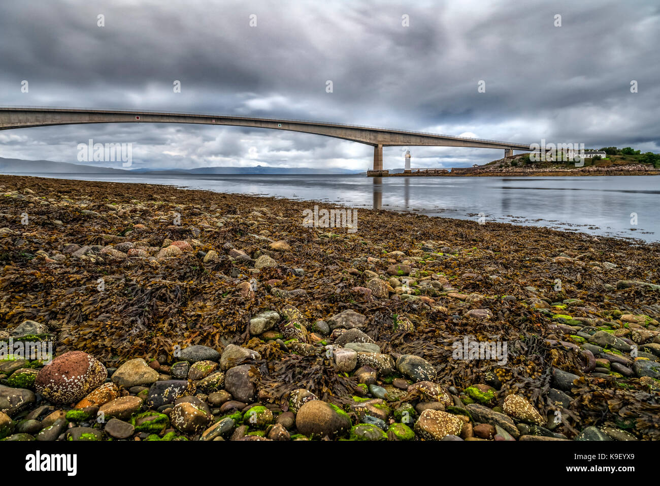 Pont de Skye, île de Skye, Écosse, Royaume-Uni Banque D'Images