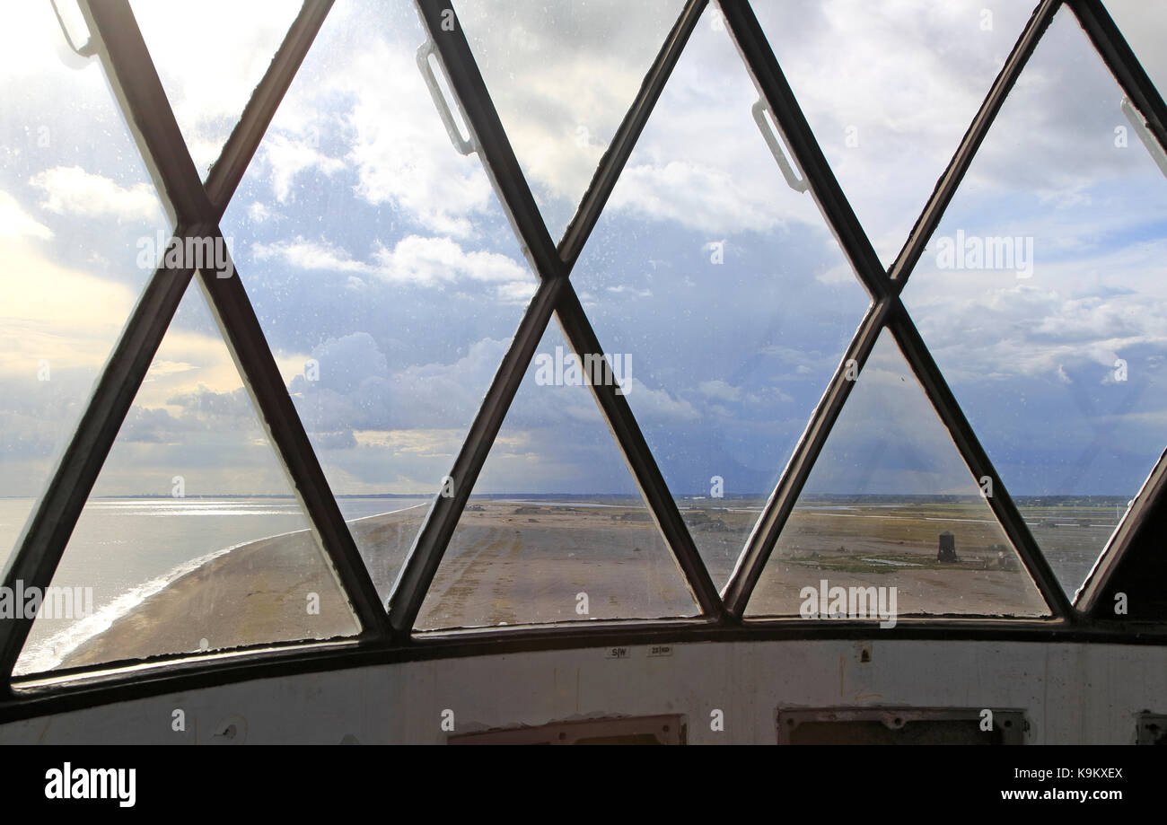 Orford Ness leuchtturm Open Day, septembre 2017, Suffolk, Angleterre, RU Banque D'Images