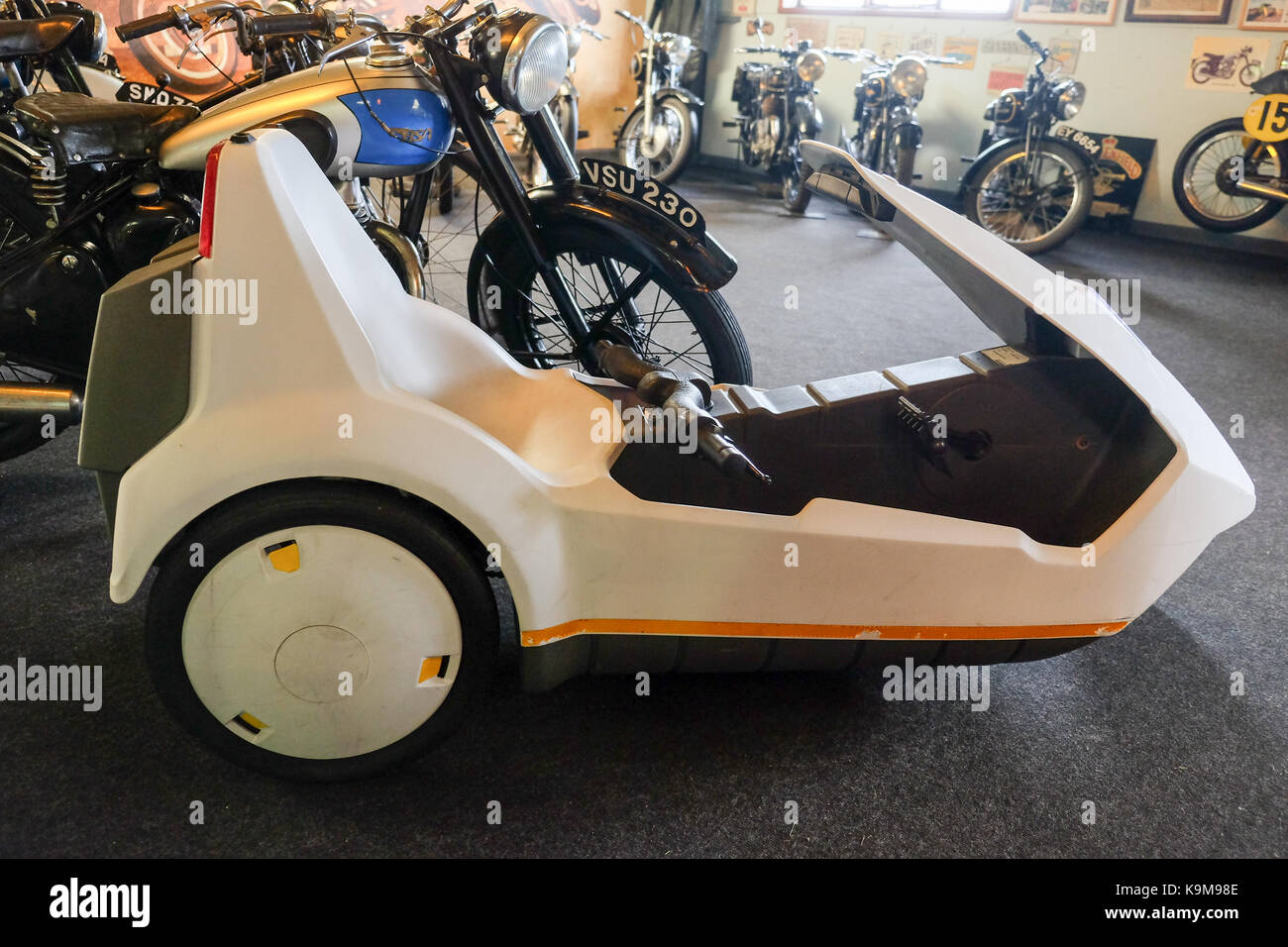 Sinclair c5 transport personnel au musée des transports Banque D'Images