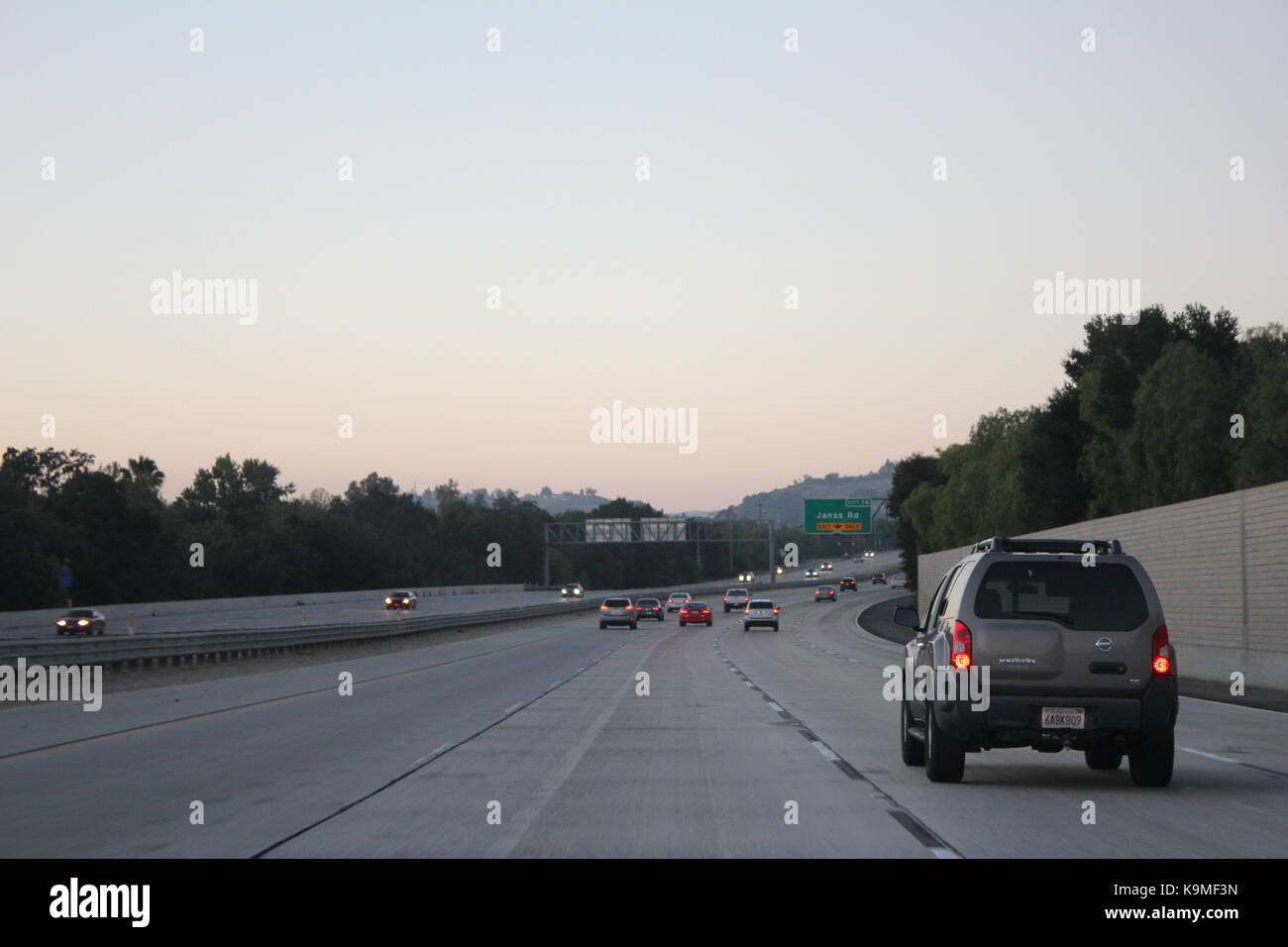 118 Freeway, Westlake Village, Californie, USA Banque D'Images