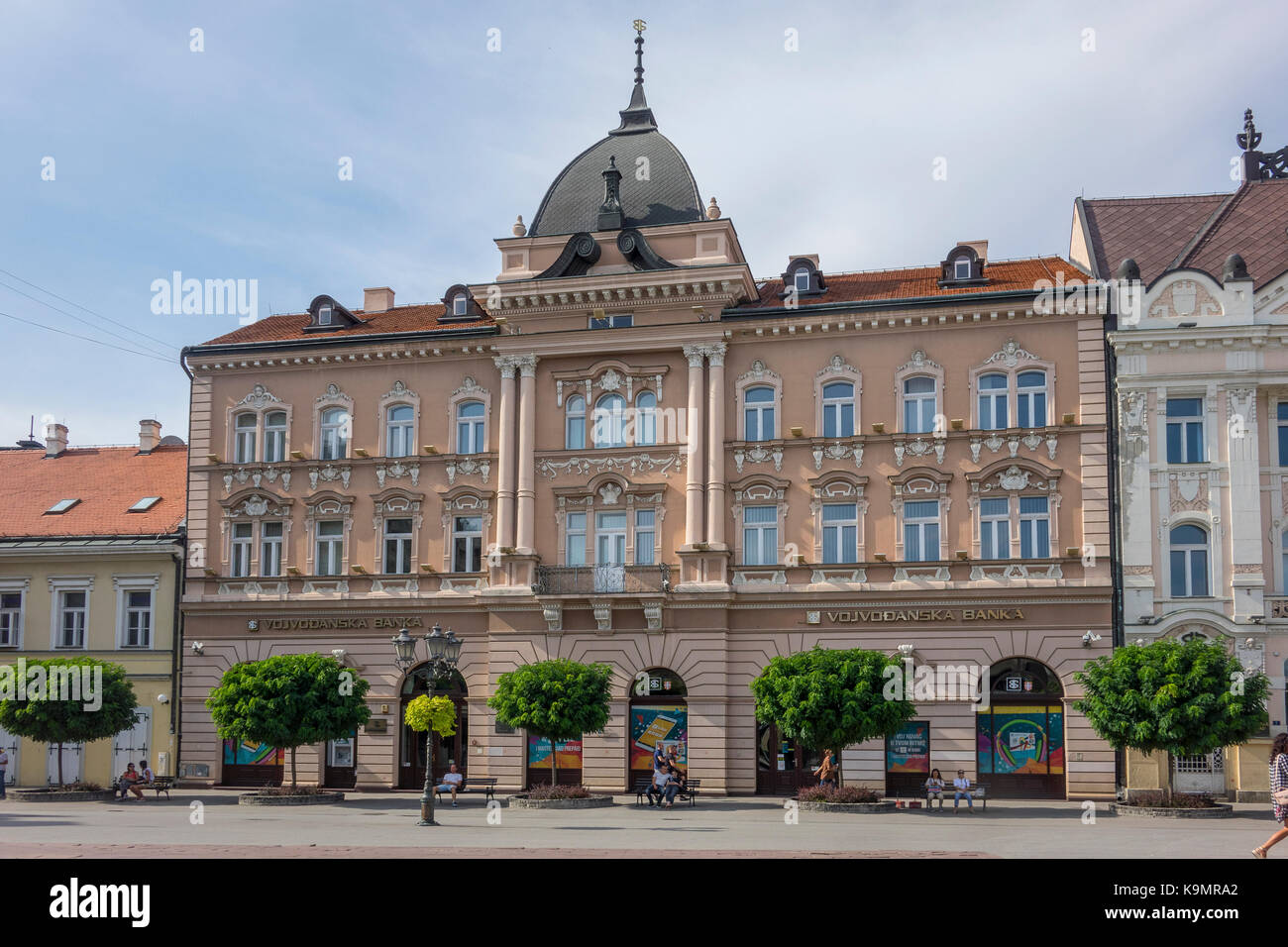 La Serbie, Novi Sad, la place de la Liberté Banque D'Images