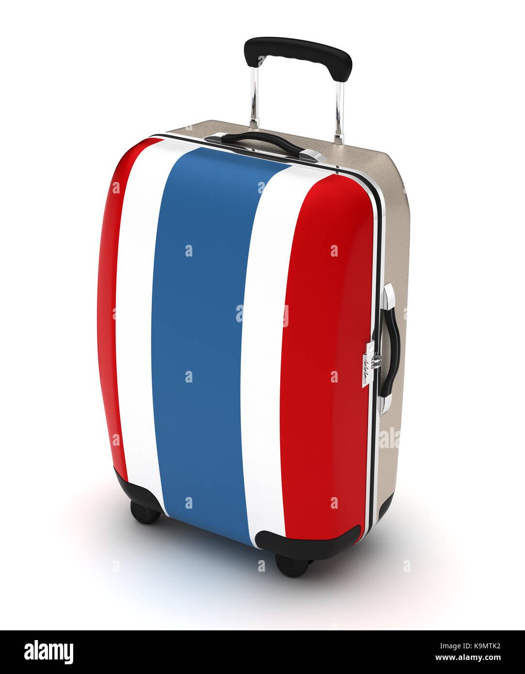 Partir en Thaïlande (isolated with clipping path) Banque D'Images