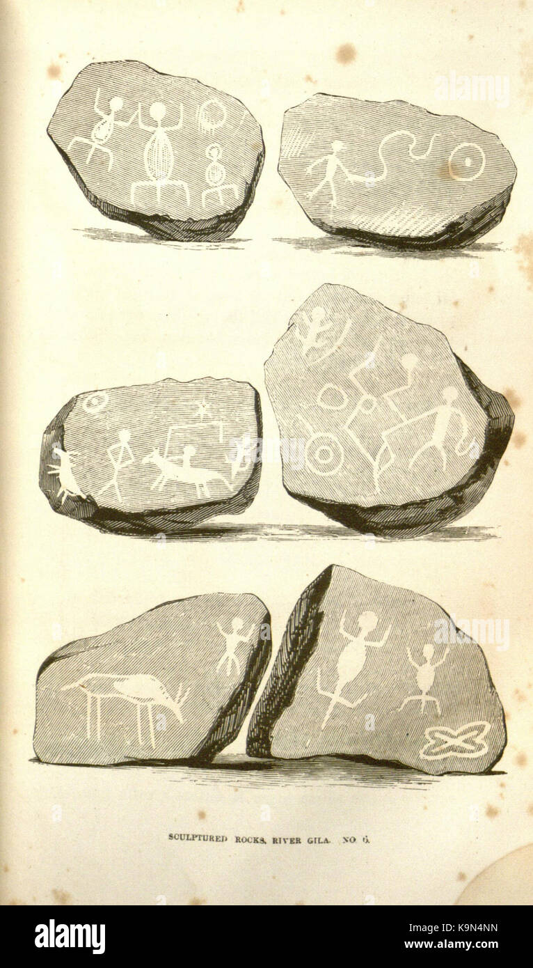 Ce récit personnel relate les explorations et les incidents de la commission frontalière des États-Unis et du Mexique entre 1850 et 1851, couvrant des régions telles que le Texas, le Nouveau-Mexique, la Californie, Sonora et Chihuahua. Le récit fournit un aperçu de l'exploration historique et des questions frontalières. Banque D'Images