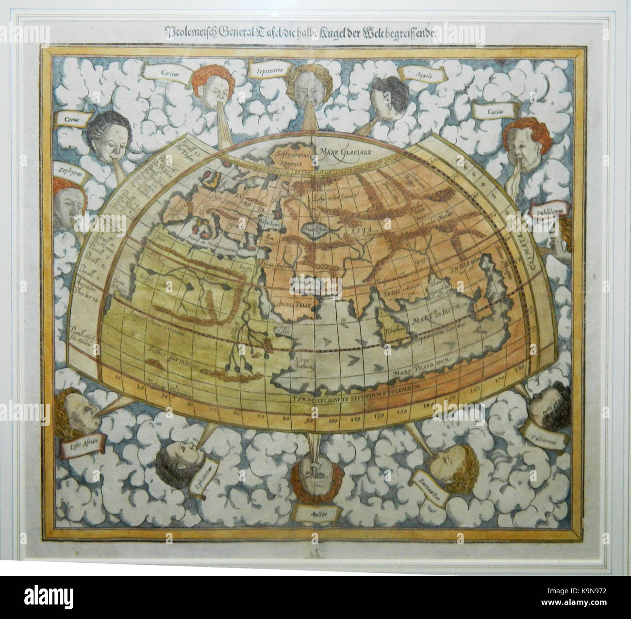 Ptolemeisch Tafel générale III Banque D'Images