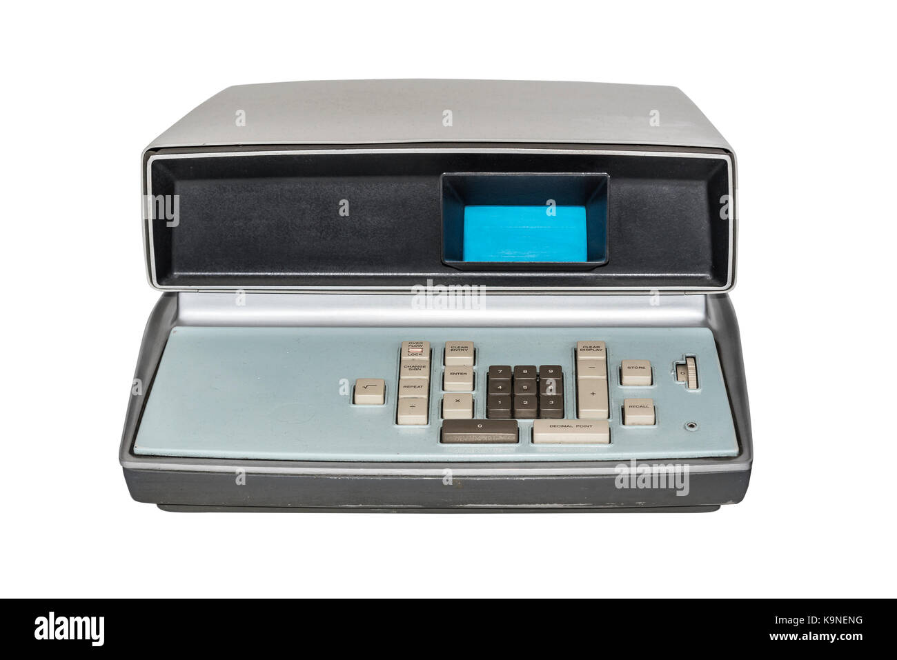 Old adding machine Banque d'images détourées - Alamy