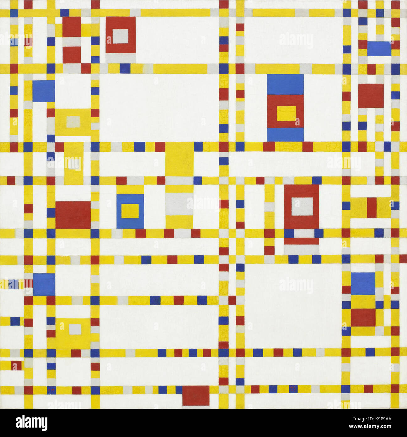 Piet Mondrian, 1942 Broadway Boogie Woogie Banque D'Images