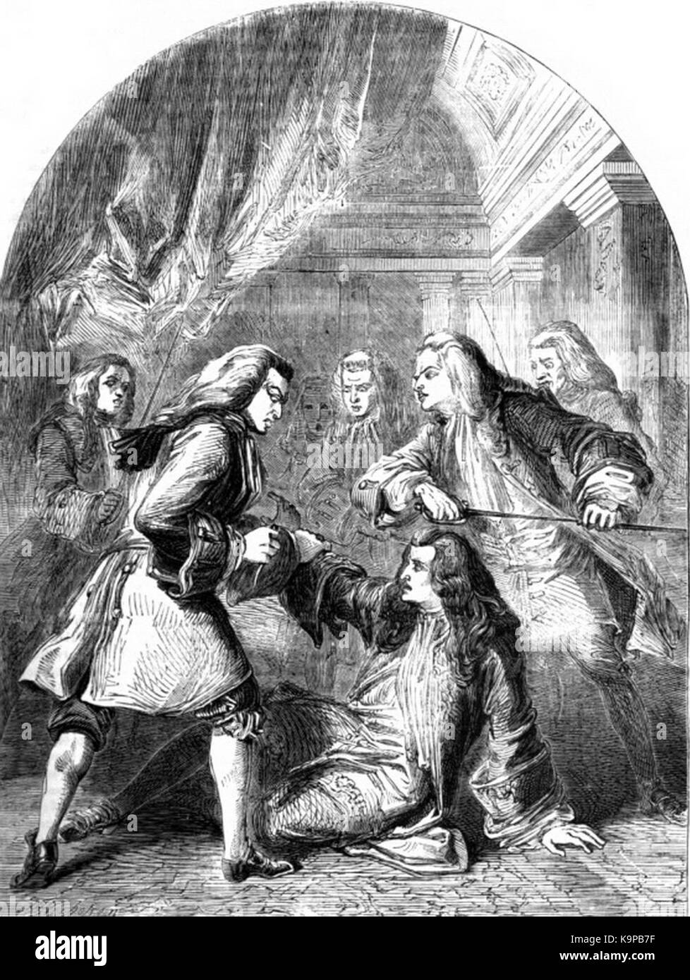 P277 Tentative d'assassinat d'Harley Banque D'Images