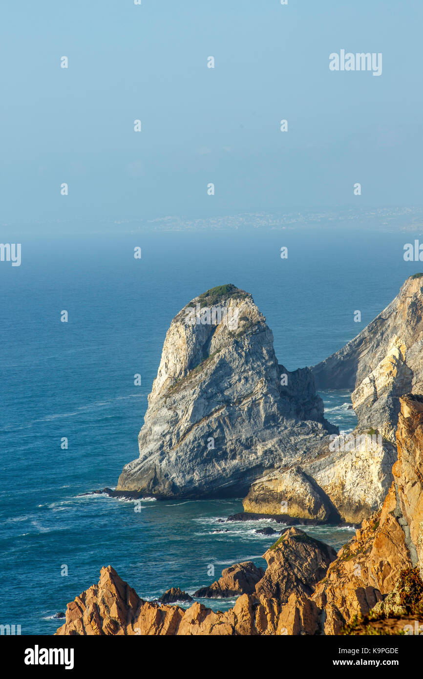 Vue du cap rock Banque D'Images