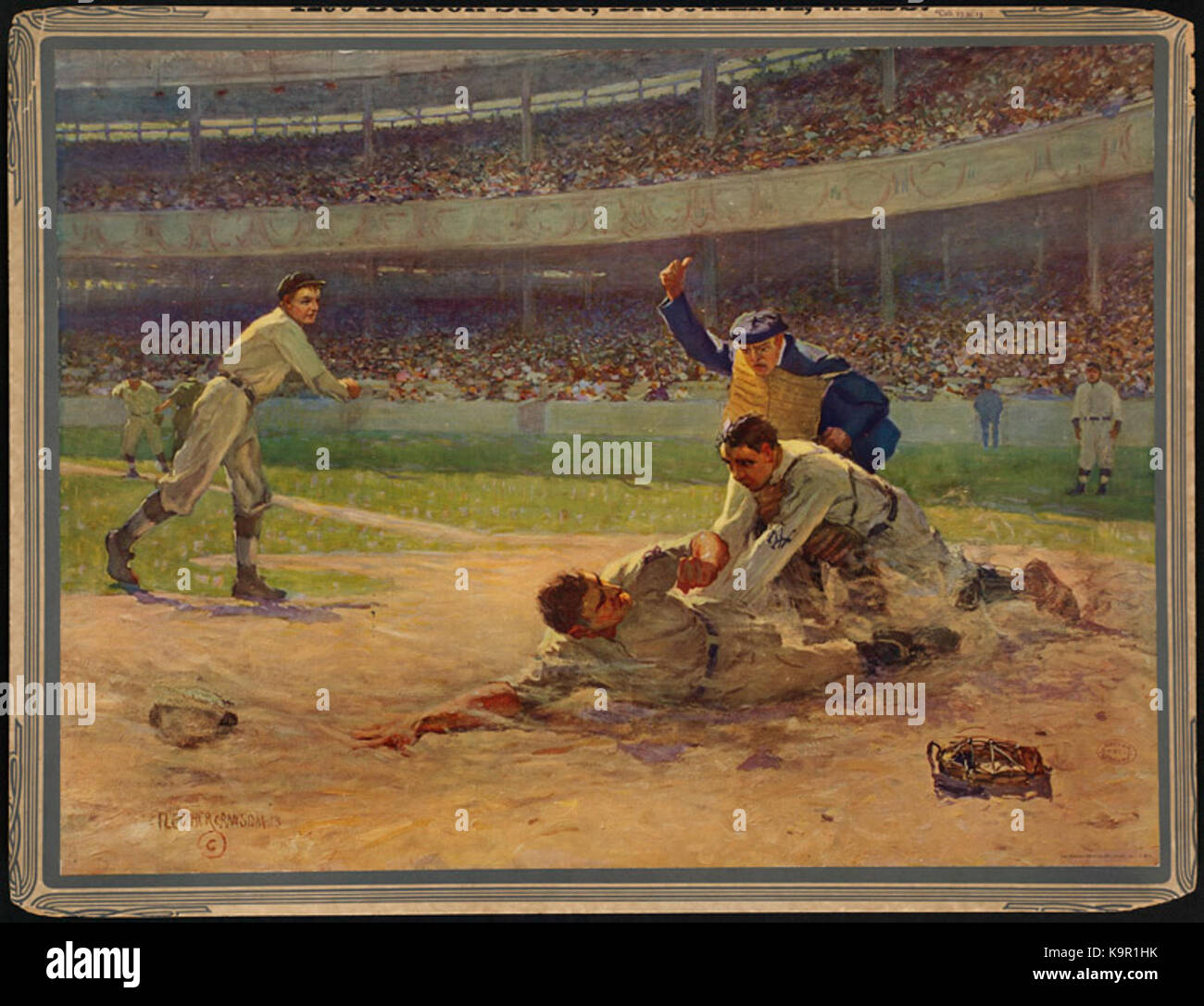 À la maison imprimer Banque D'Images