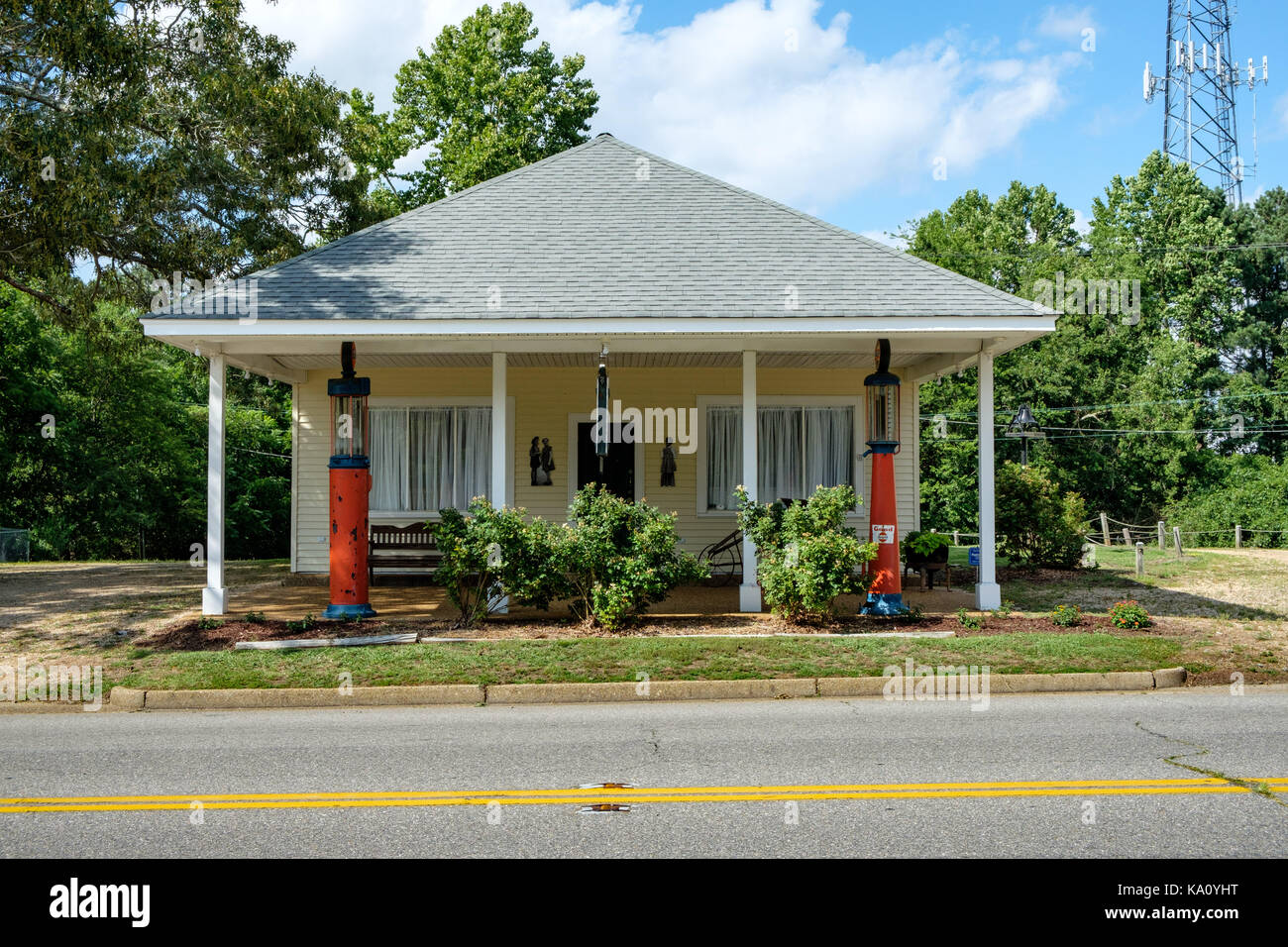 Middlesex County Museum & Historical Society, 777, route d'atterrissage Oakes Saluda, Virginia Banque D'Images