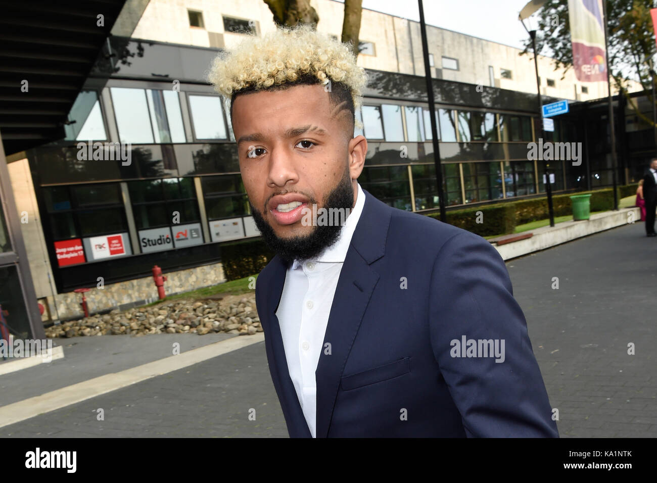 Tonnie vilhena pendant le gala de football 2017 au studio 21 à Hilversum, aux Pays-Bas. (Pour un usage éditorial uniquement) comprend : tonnie vilhena où : Hilversum, Pays-Bas Quand : 21 août 2017 : crédit photo presse néerlandaise/wenn.com Banque D'Images