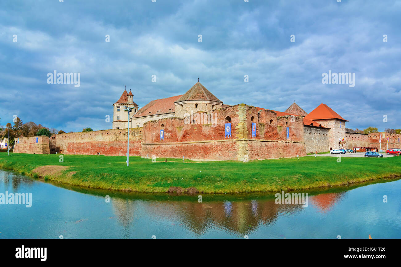 Citadelle de fagaras, Transylvanie, Roumanie, Europe Banque D'Images