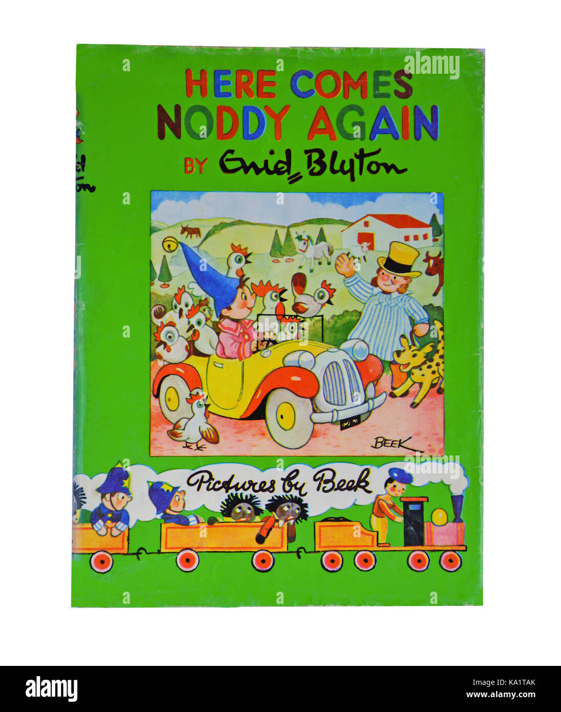Enid Blyton's 'Here comes Noddy Again' Noddy book, Ascot, Berkshire, Angleterre, Royaume-Uni Banque D'Images