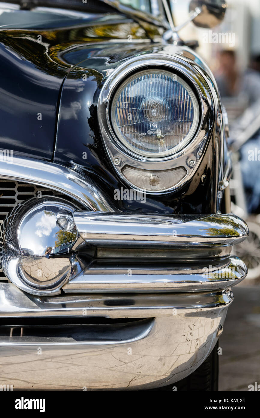 Laupheim, Allemagne - 24 septembre 2017 : voiture Oldtimer Buick à l'événement de l'US car Meeting du 24 septembre 2017 à Laupheim, Allemagne. Banque D'Images