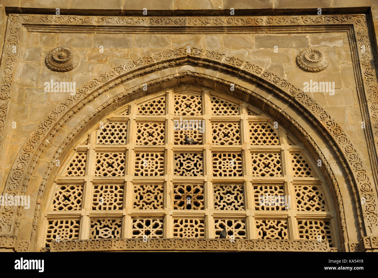 De jali porte de l'Inde, apollo, Bandar, Mumbai, Maharashtra, Inde, Asie Banque D'Images