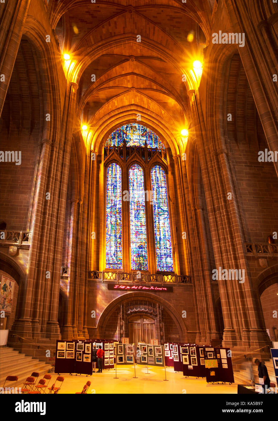 Église Cathédrale de Liverpool, Royaume-Uni Banque D'Images