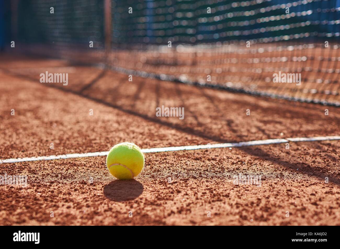jeu de tennis Banque D'Images