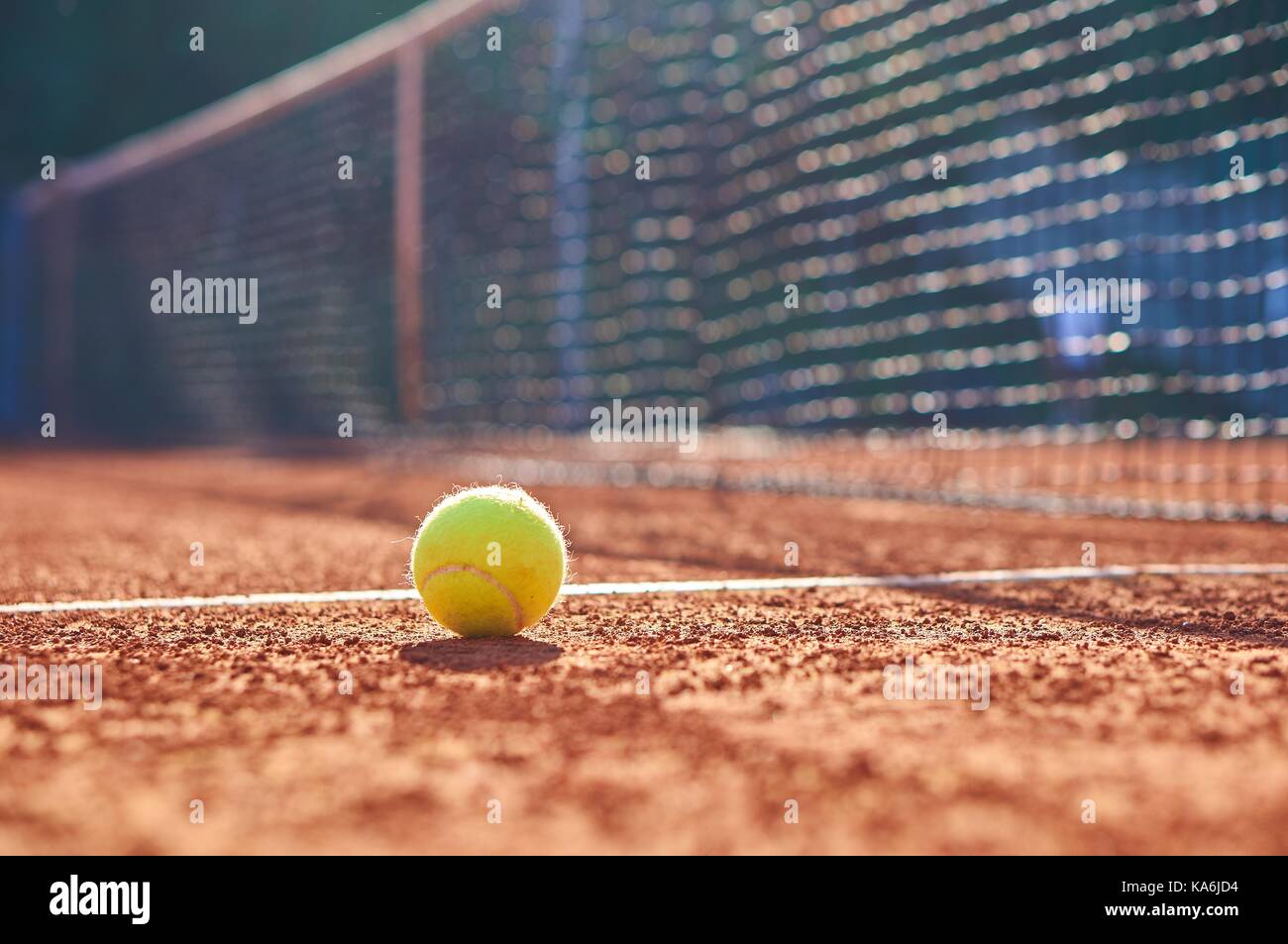 jeu de tennis Banque D'Images